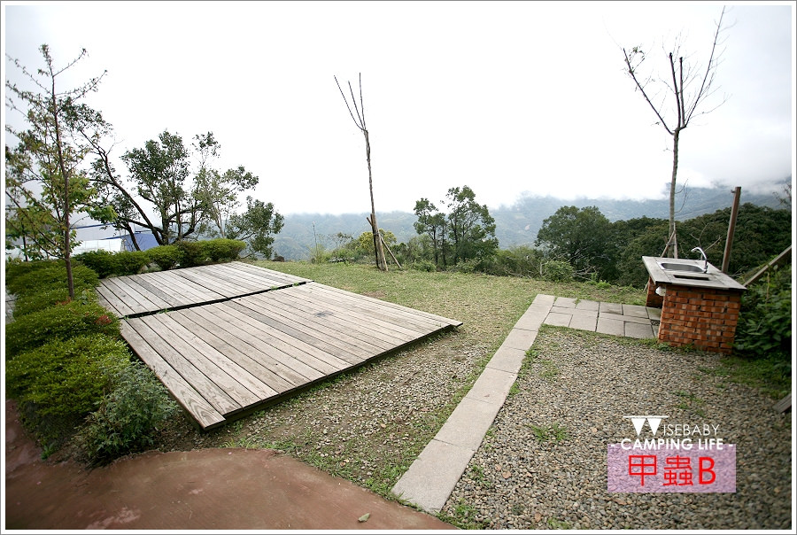 露營 | 新竹尖石。紅薔薇景觀咖啡．分區分層營地