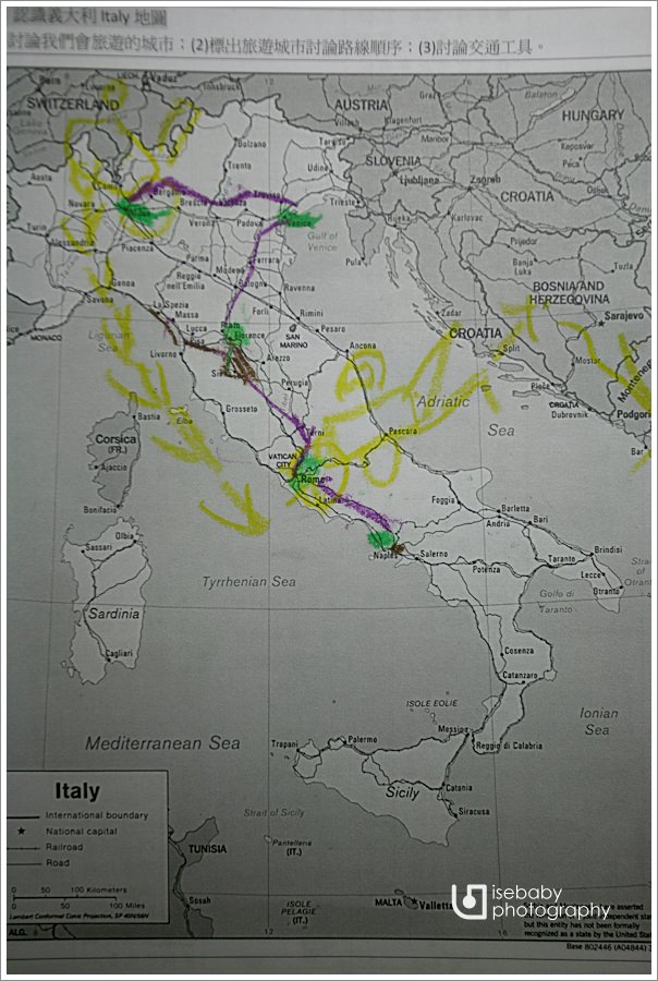[義大利親子自助] 親子參與-地理::認識世界&義大利MAP