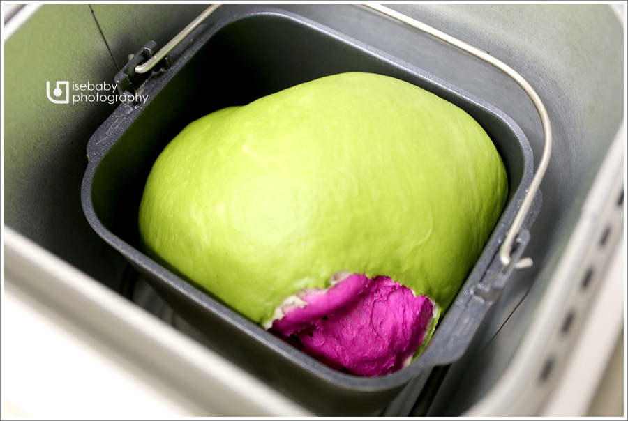 [親子烘焙] 105T麵包機::可愛又色彩天然的『西瓜吐司』
