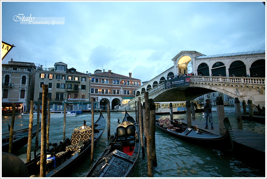 [義大利親子自助] 景點-Venezia::威尼斯散步地圖(二)．里阿爾托橋、魚市場