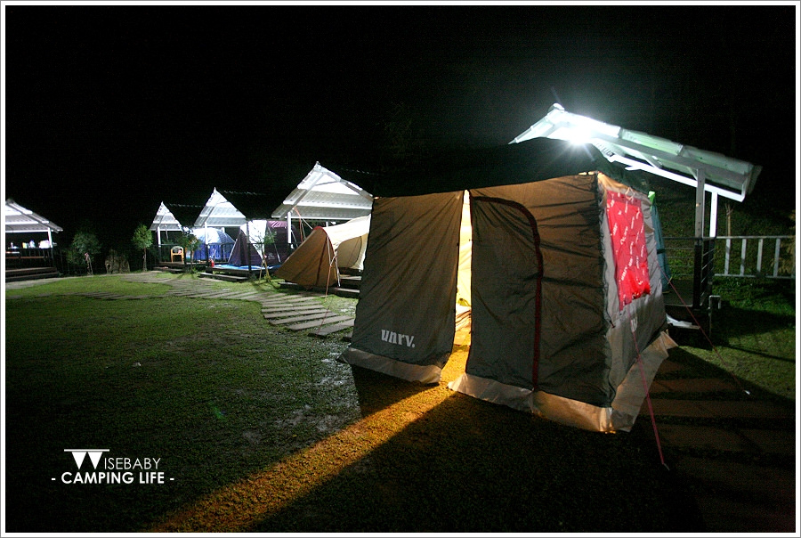 露營 | 新竹尖石。櫻花谷露營區．擁有舒適雨棚的五星級露營區