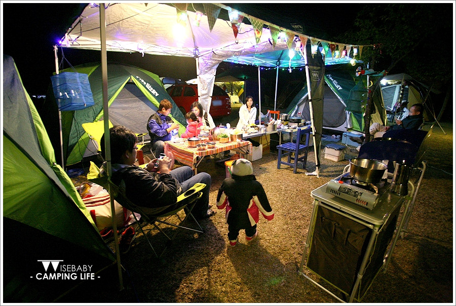 露營 | 新竹尖石。慢森活露營區．色彩繽紛的紫色營地