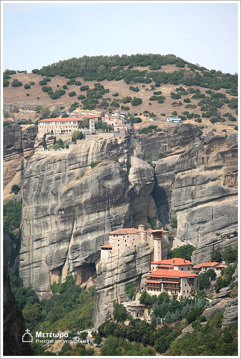 希臘自助遊記【78】Meteora．Agia Triada阿基亞．特里亞達修道院