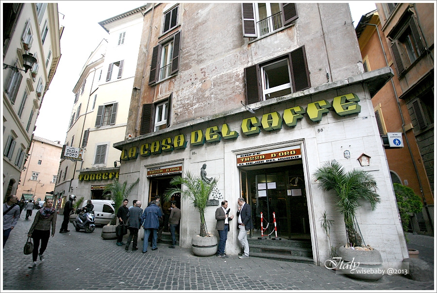 義大利 | 咖啡控必買。羅馬金杯咖啡Tazza d`oro