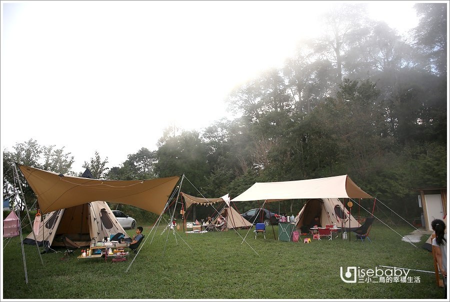 露營 | 新竹五峰。瓜麗休閒古老露營區．高海拔的原始營地VS. Robens部落團露