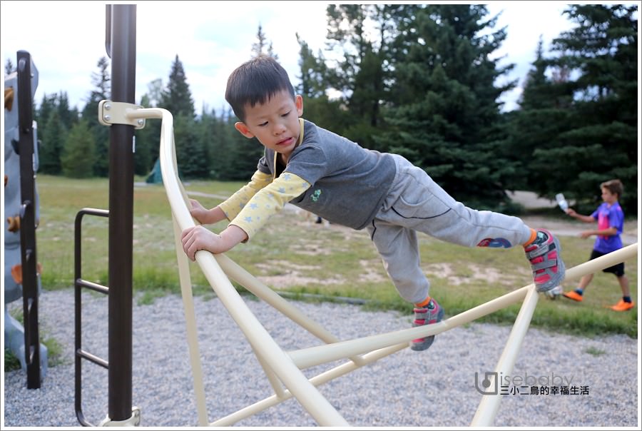 加拿大露營｜擁有大型Playground的Jasper洛磯山脈國家公園營地。Whistlers Campground