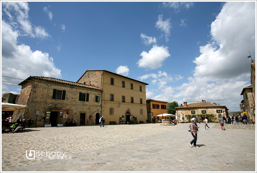 義大利 | 托斯卡尼租車自駕推薦行程．中古世紀小鎮Monteriggioni