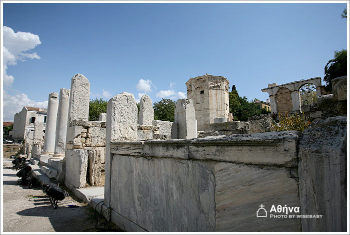 希臘自助遊記【62】Athens．Roman Agora羅馬安哥拉