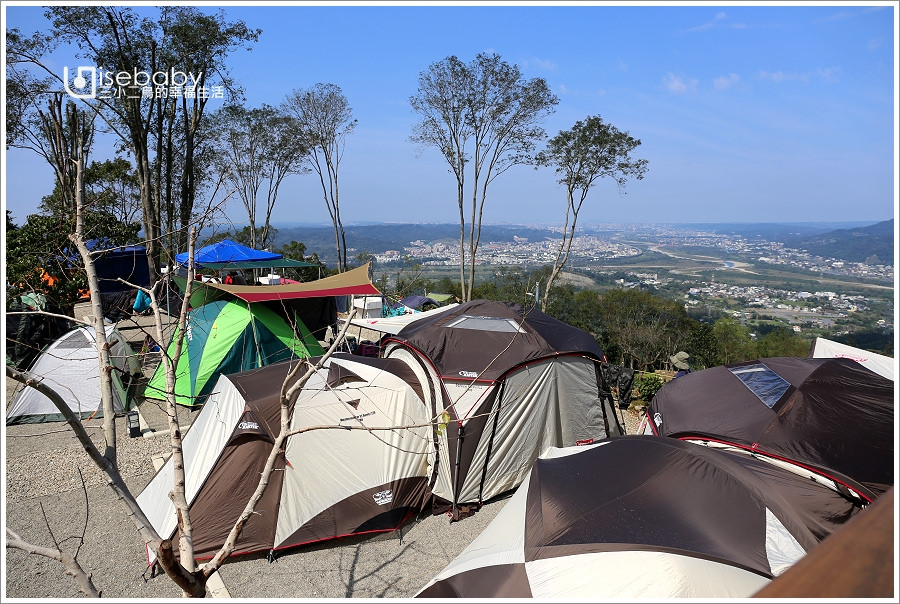 露營 | 新竹橫山。星月橫山露營區．無敵百萬夜景景觀營地