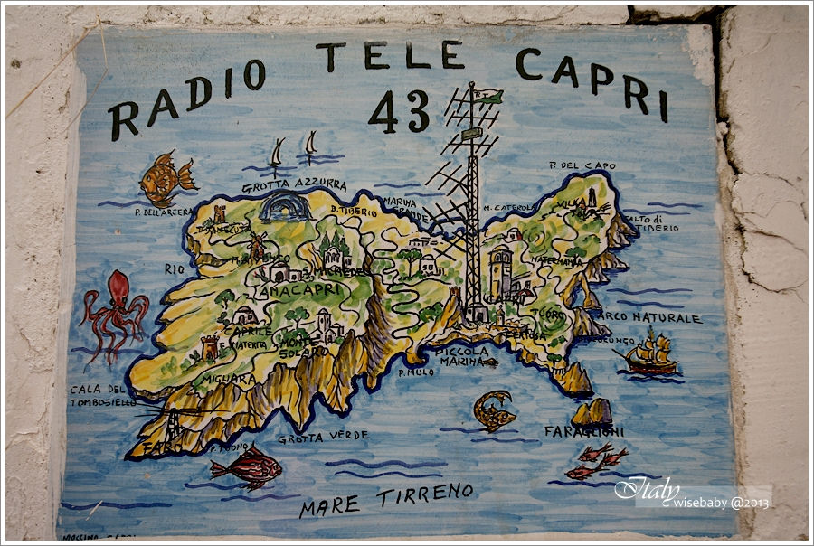 [義大利親子自助] 景點-Capri::漫步在卡布里島豔陽下(含購票交通資訊)