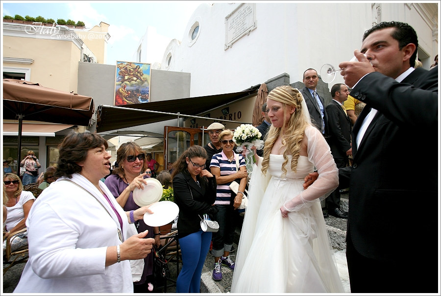 [義大利親子自助] 景點-Capri::在卡布里島遇見幸福婚禮