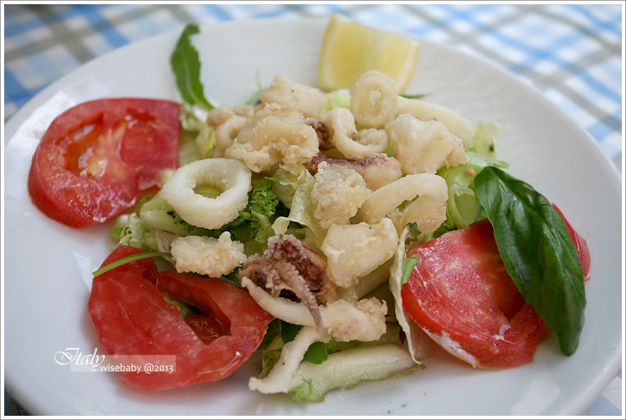 [義大利親子自助] 食記-Capri::十歐的輕午餐Orlandi Snack Bar Ristorante