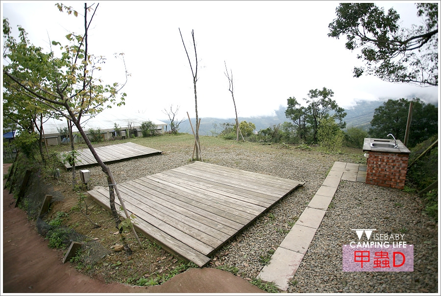 露營 | 新竹尖石。紅薔薇景觀咖啡．分區分層營地
