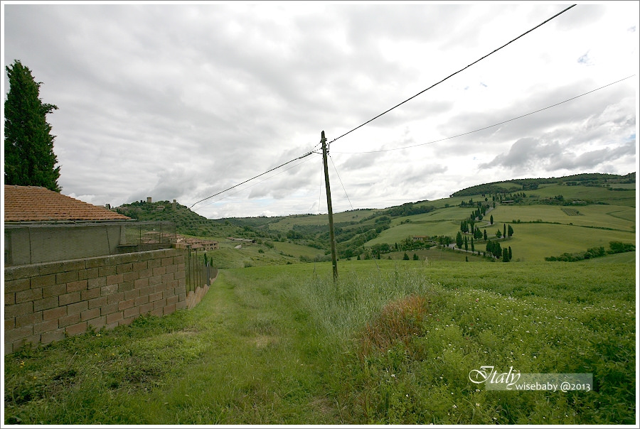 義大利｜景點。尋找托斯卡尼Monticchiello絲柏之路