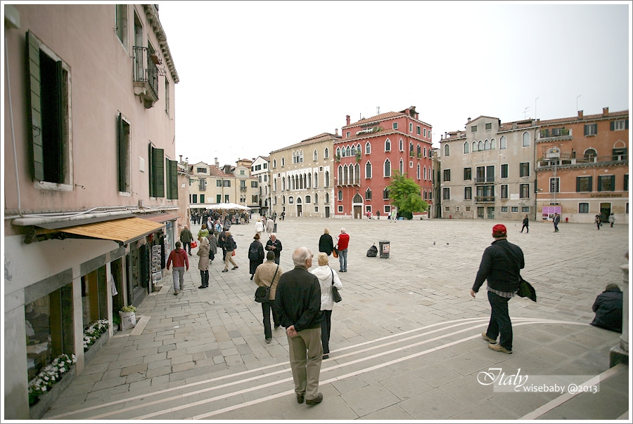 [義大利親子自助] 景點-Venezia::威尼斯散步地圖(三)．學院橋、學院美術館、佩姬‧古根漢美術館、安康聖母院