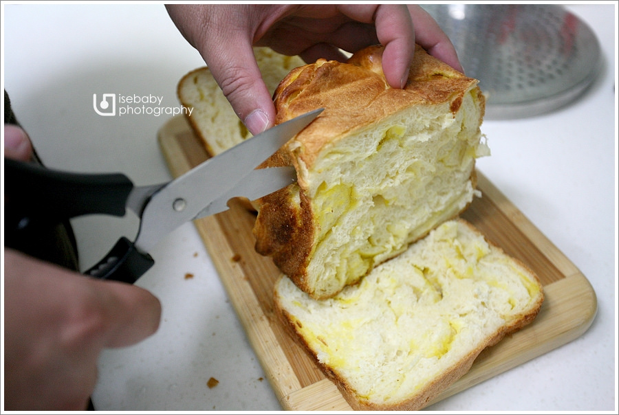 [親子烘焙] 105T麵包機::花式土司-地瓜&花生口味