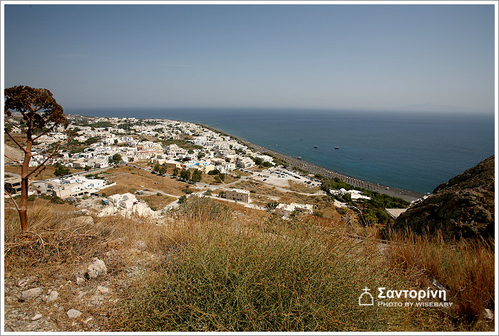 希臘自助遊記【52】Santorini．Kamari Beach與Profitis Llias