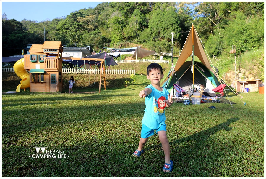 露營 | 台中新社。趣露營．有戶外閱讀區的超優質親子營地