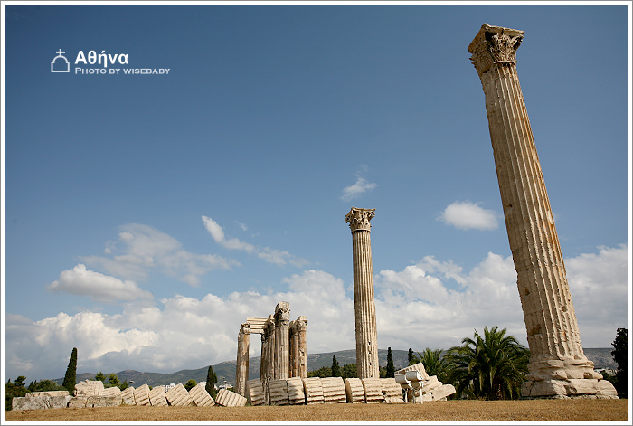 希臘自助遊記【65】Athens．Temple of the Olympian Zeus奧林匹亞宙斯神殿