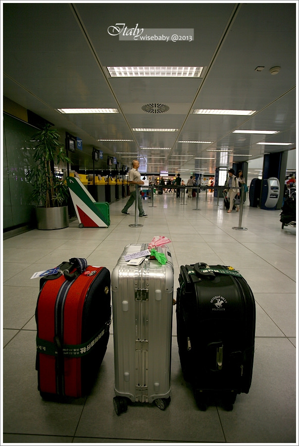 [義大利親子自助] 分享-米蘭LIN機場搭機與退稅經驗