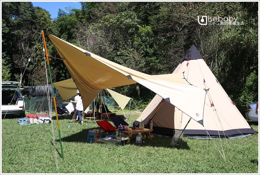 露營 | 新竹五峰。瓜麗休閒古老露營區．高海拔的原始營地VS. Robens部落團露