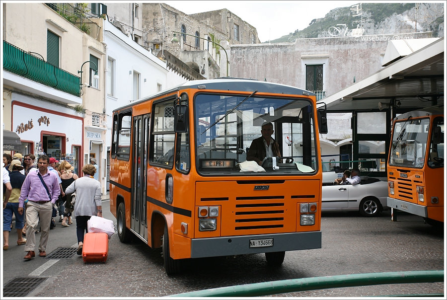 義大利 | Capri卡布里島。前往藍洞的交通方式