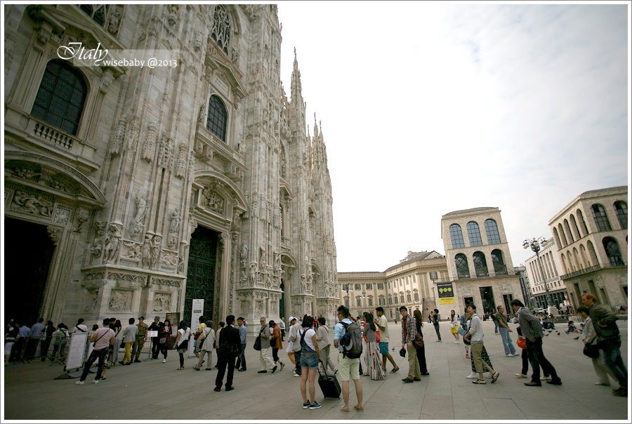 [義大利] 景點-Milano::米蘭散步地圖(一)．米蘭大教堂、艾曼紐二世拱廊、史卡拉劇院