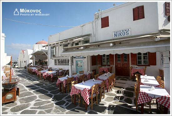 希臘自助遊記【15】Mykonos．食．必吃的NIKOS