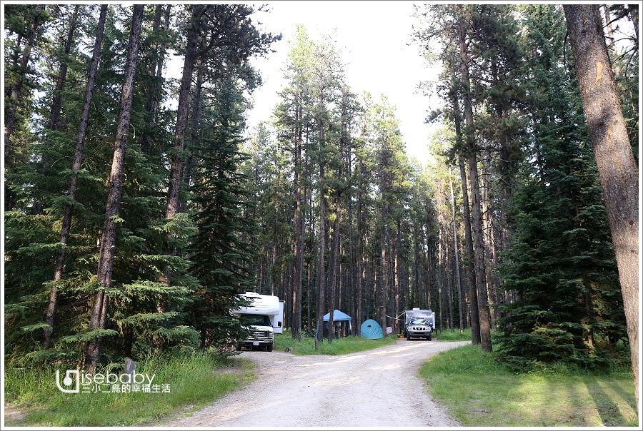 加拿大露營｜擁有大型Playground的Jasper洛磯山脈國家公園營地。Whistlers Campground