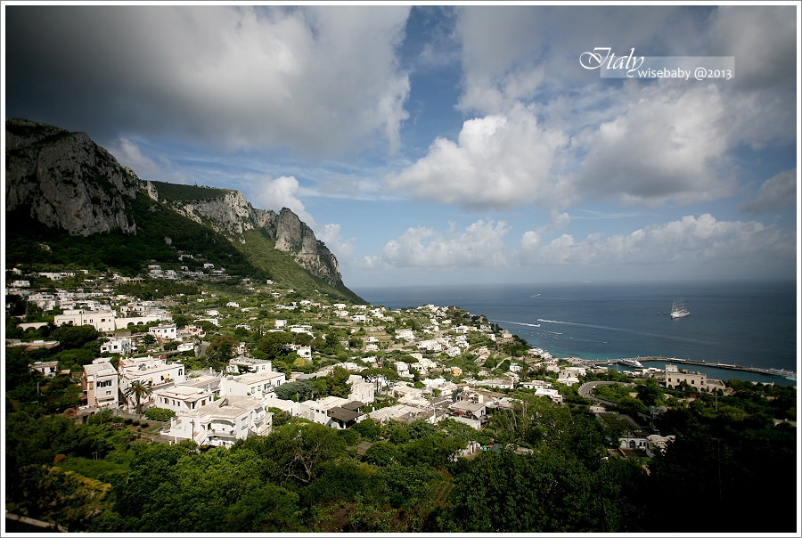 [義大利親子自助] 景點-Capri::漫步在卡布里島豔陽下(含購票交通資訊)
